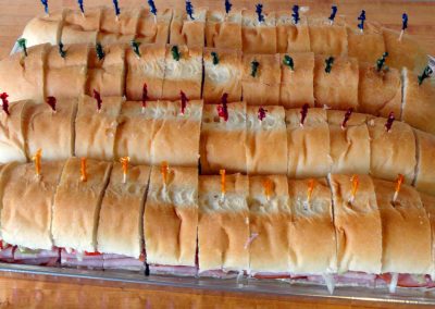 Half Tray of Subs